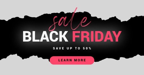 discount, promotion, instagram post, White Black Friday Sale  Facebook App Ad Template