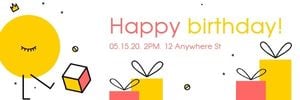 happy birthday, wishes, pray, Birthday Email Header Template