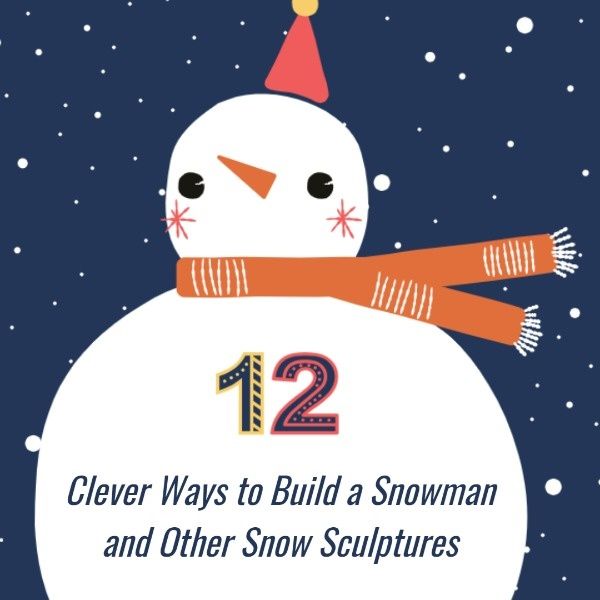 雪だるまを作る方法 Instagram投稿
