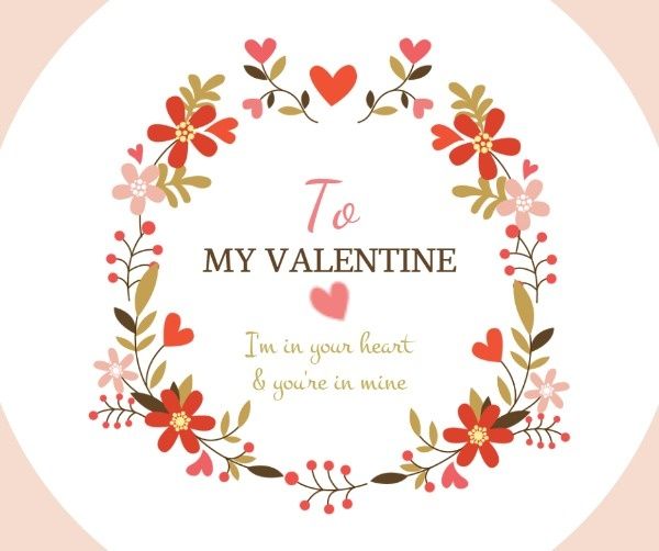 lover, expression, couple, Express Your Love To Valentine Facebook Post Template