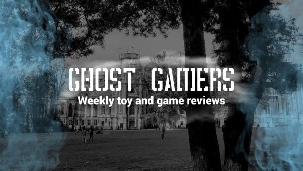 games, reviews, toy, Black Ghost Gamers Youtube Channel Art Template