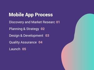 pioneer, technology, process, Blue User Friendly Mobile App Ppt Presentation 4:3 Template