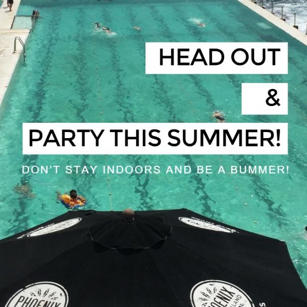 season, story, media, Summer Party Instagram Post Instagram Post Template