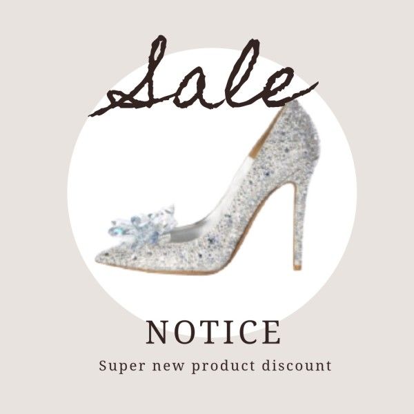 sale, shoe, shoes, Women Fashion Colletion Of High Heels Instagram Post Template
