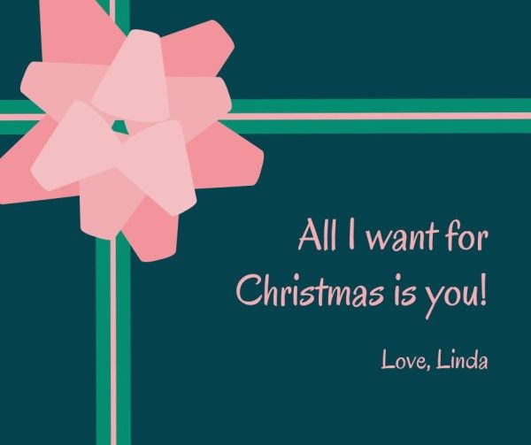 wishing, greeting, wishes, Cute christmas blessing Facebook Post Template