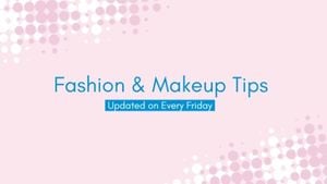 Pink And Blue Fashion Youtube Channel Youtube Channel Art