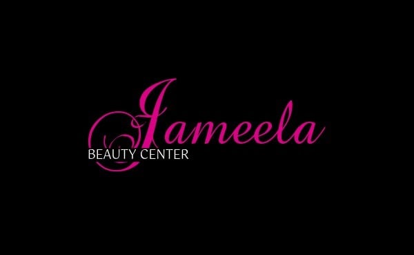 Black Color Background Of Beauty Center 