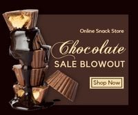 Black Chocolate Online Sale Medium Rectangle