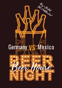 ビールの夜 チラシ
