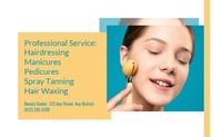 Beauty Salon Professional Service Business Card