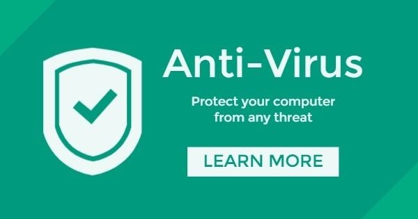 アンチウイルスソフトウェアバナー広告 Facebook広告