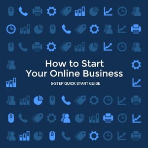 blog, small business, tips, How To Start Your Online Business Instagram Post Template