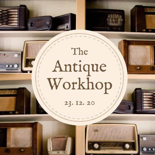 store, online sale, sales, Modern Antique Workshop Instagram Post Template