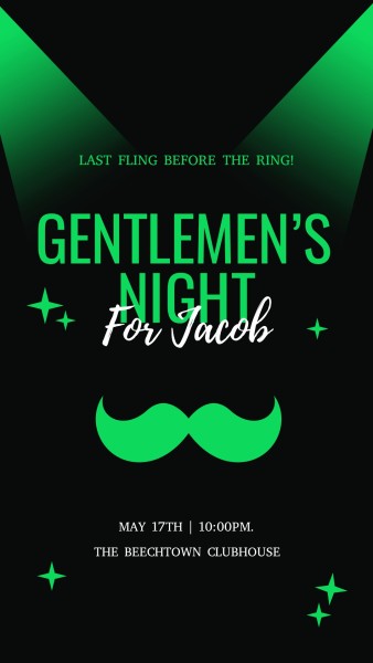 Gentlemen's Night Club  Instagram Story