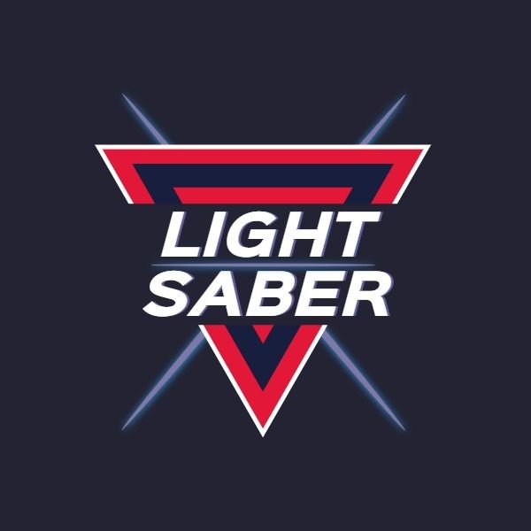 game, gaming, fun, Lightsaber Logo Template