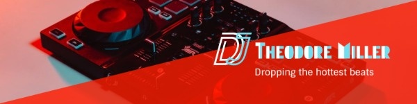 Music DJ LinkedIn Background
