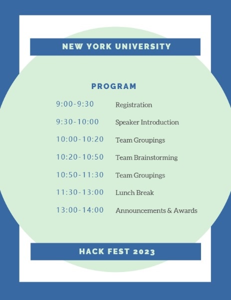 Hack Fest Program