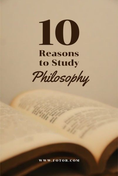knowledge, book, books, Reasons To Study Philosophy Pinterest Post Template