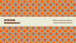 quote, life, happy, Orange Joyful Background Zoom Background Template