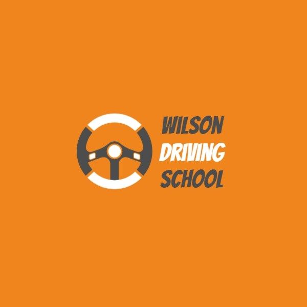 car, vehicle, transport, Driving School Logo Template