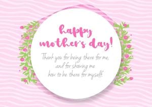 Happy Mother Day Card Postcard