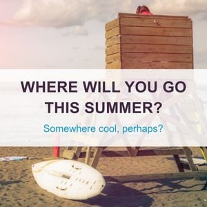 season, story, media, Summer Travel Instagram Post Template