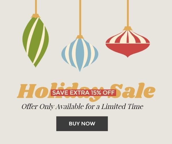 holiday, discount, sales, Christmas Light Online Sale Banner Ads Facebook Post Template