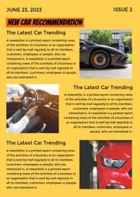 Yellow Car News Newsletter