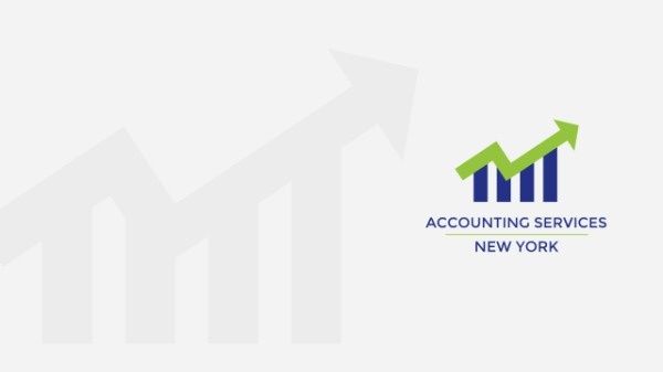 index, financial, finance, Accounting Service Youtube Channel Art Template