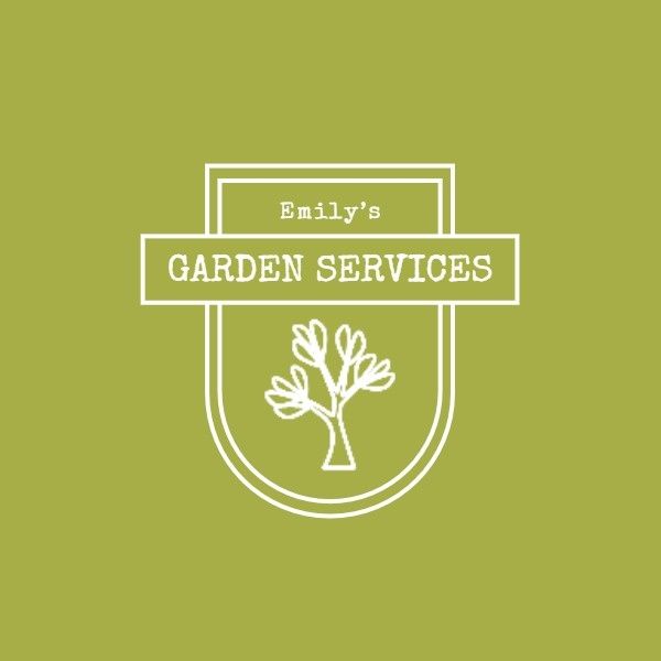 gardening, lawn, flowering, Garden Service ETSY Shop Icon Template