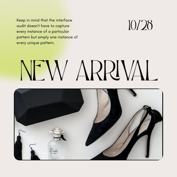 简单的时尚品牌鞋黑色星期五 Instagram帖子