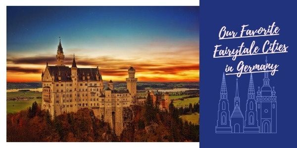 cities, travel, landscape, Castle In The Sunset Quote Twitter Post Template