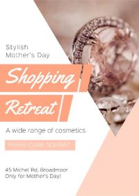 mothers day, sale, sales, Mother's Day Treat Flyer Template