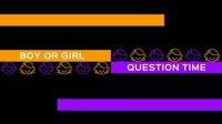 Boys And Girls Questions Time Channel Banner Youtube Channel Art