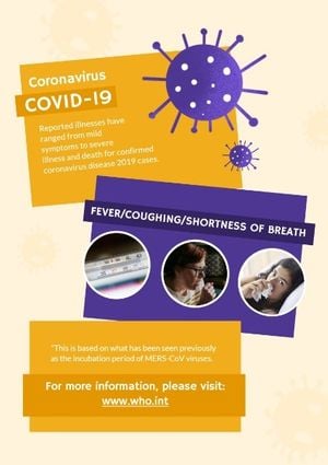 medical, hospital, clinic, Coronavirus Disease Poster Template