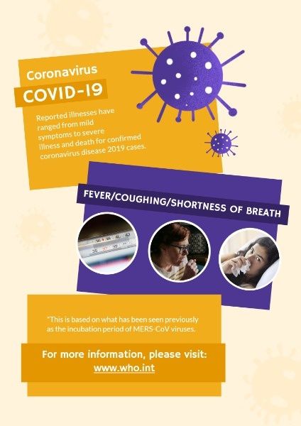 medical, hospital, clinic, Coronavirus Disease Poster Template