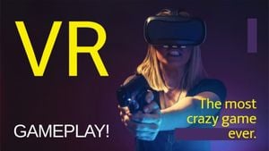 虚拟现实游戏玩法 Youtube视频封面