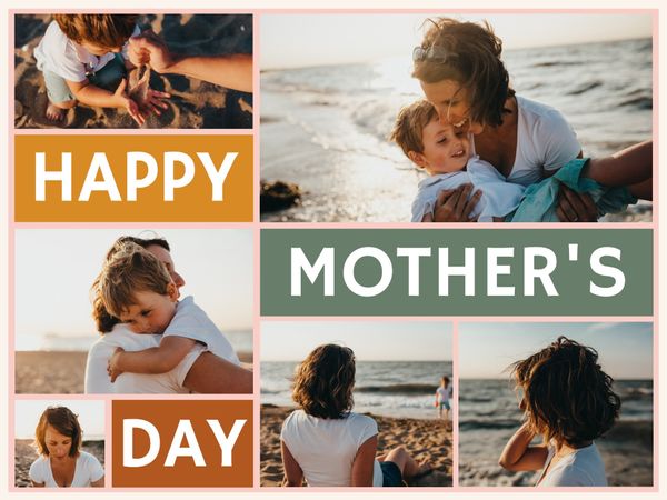 mother, mothers day, photo, Created By The Fotor Team Template