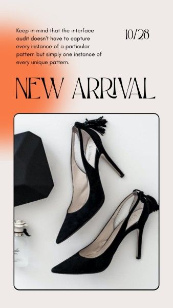 简单的时尚品牌鞋黑色星期五 Instagram快拍
