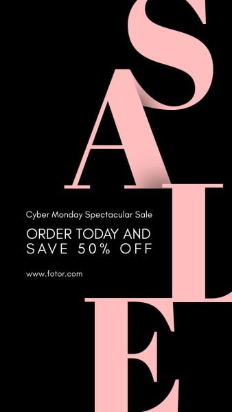 Cyber Monday Special Sale Instagram Story