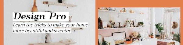 design, house, interior design, Home Decoration Channel Banner LinkedIn Background Template