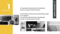 life, house, home decoration, Yellow Business Project  Presentation Template