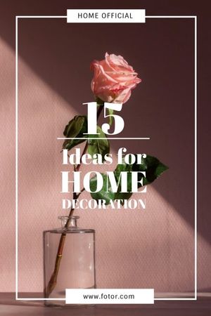 Pink Home Decoration  Blog Graphic