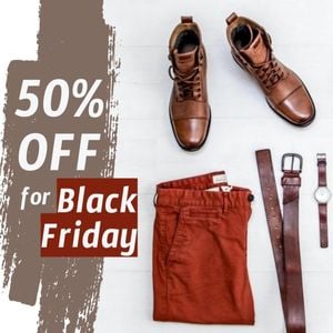promotion, social media, shoes, Black Friday Sale Instagram Ad Template