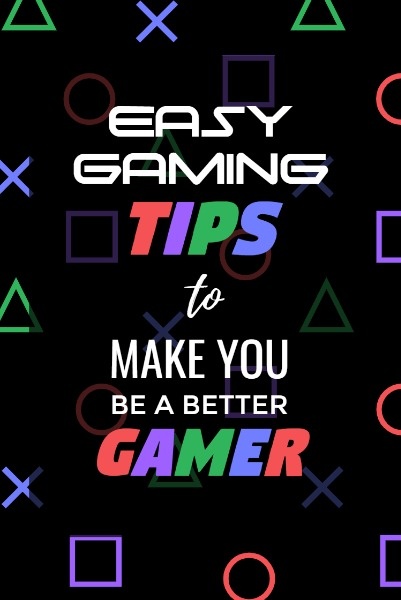 Gaming Tips For Every Gamer Pinterest Post