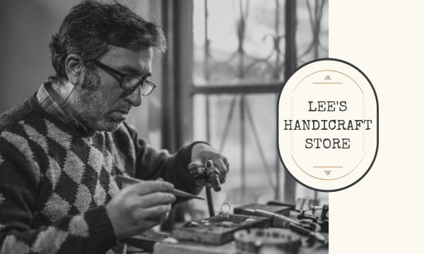 Yellow Black Vintage Handcraft Business