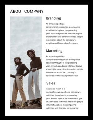 marketing service, marketing, business, Retro Monthly  Report Template