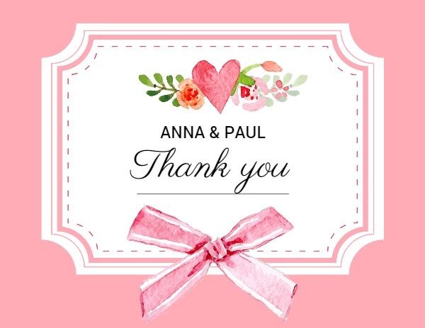 mother, wedding, love, Thank You Card Label Template