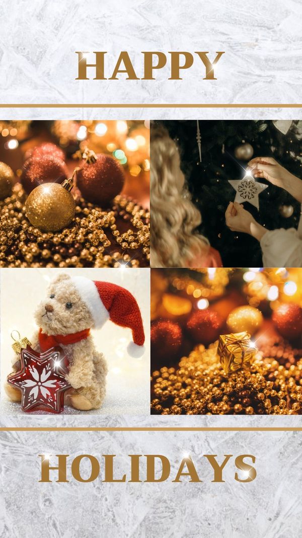 holiday, happy, celebrate, Created By The Fotor Team Template