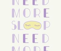 need, asleep, relax, Cute Sleep Quote Facebook Post Template
